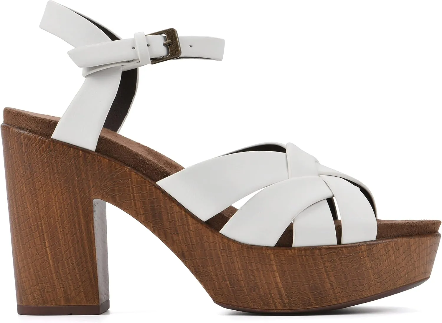 WHITE MOUNTAIN Women's Achiever Platform Clog