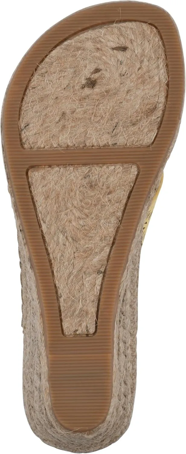 WHITE MOUNTAIN Women's Beaux Espadrille Wedge Sandal