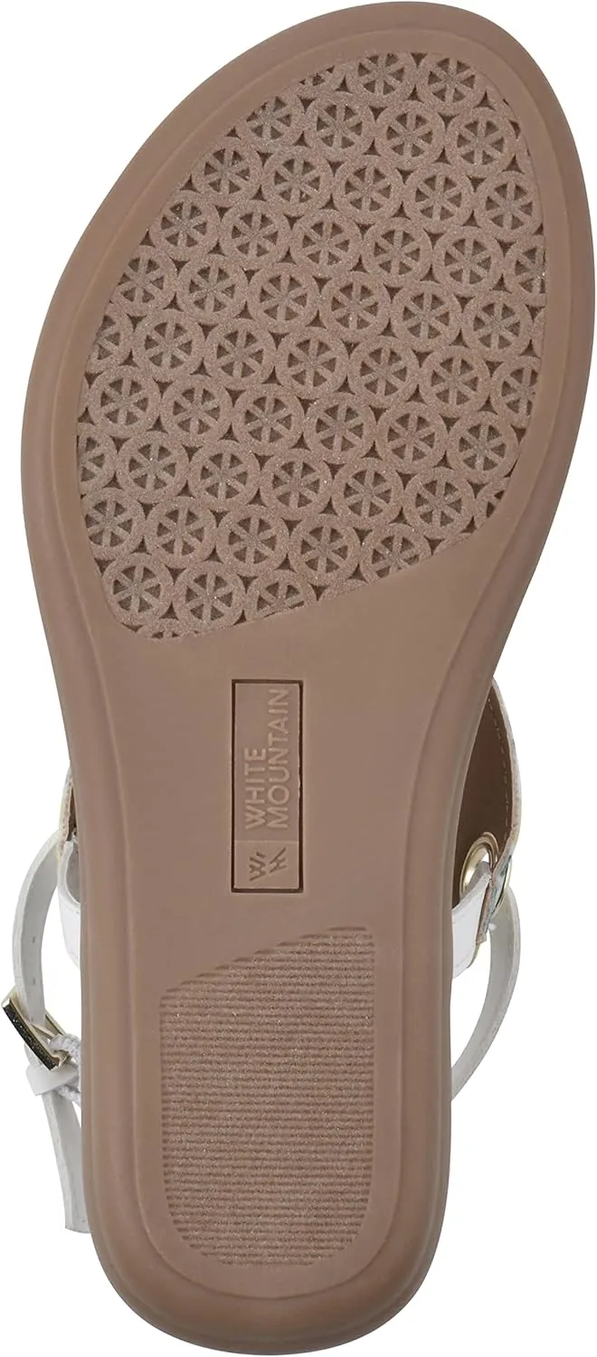 WHITE MOUNTAIN Women's London Flat Sandal
