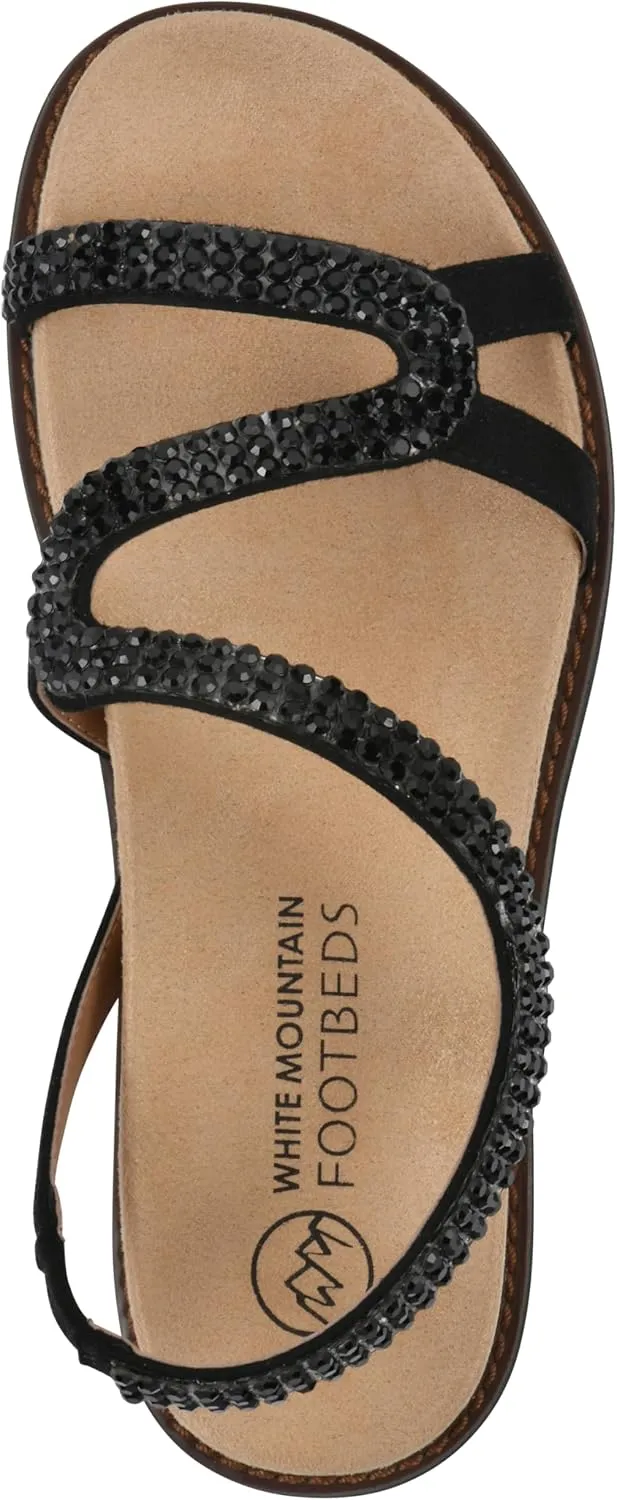 WHITE MOUNTAIN Women's Majorette Flat Sandal