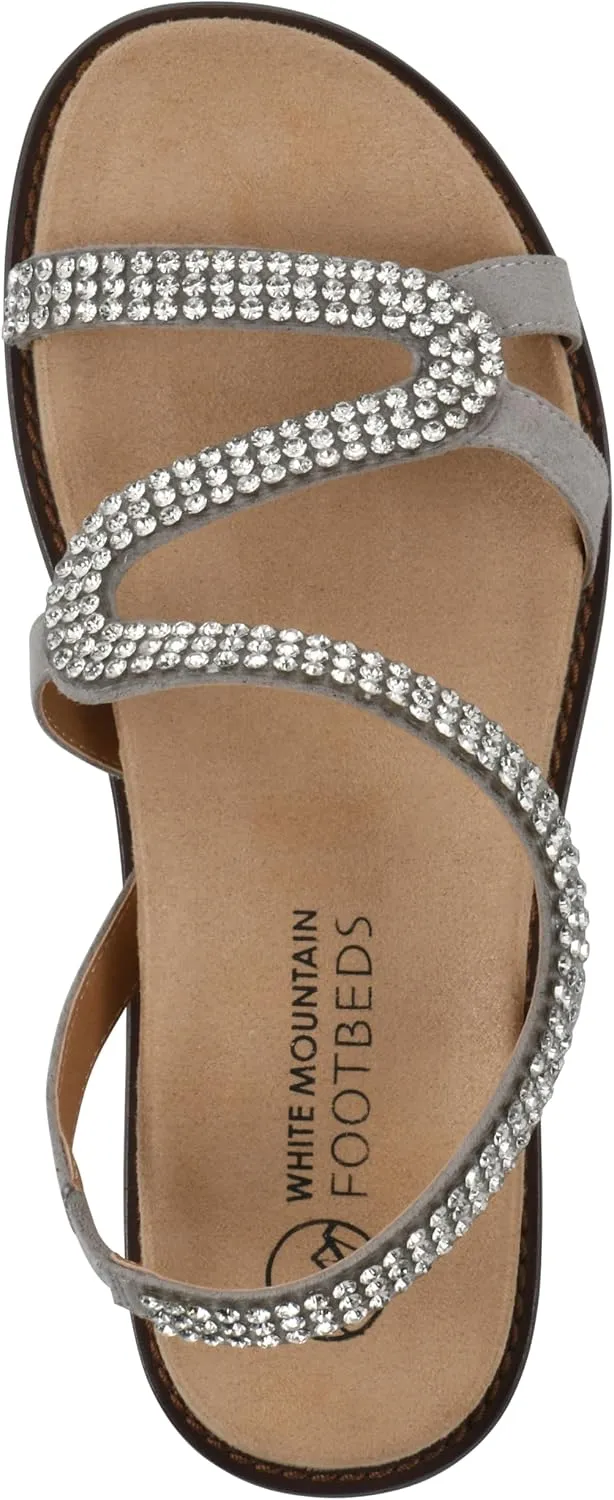 WHITE MOUNTAIN Women's Majorette Flat Sandal