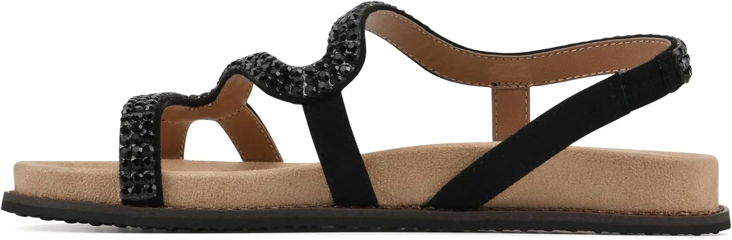 WHITE MOUNTAIN Women's Majorette Flat Sandal