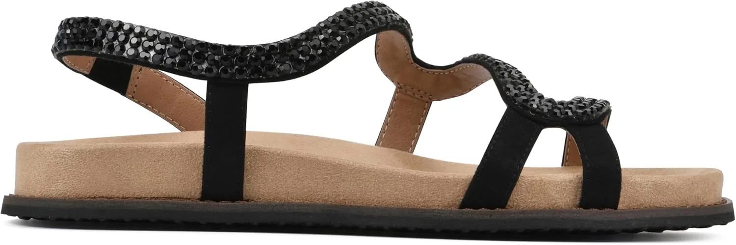 WHITE MOUNTAIN Women's Majorette Flat Sandal