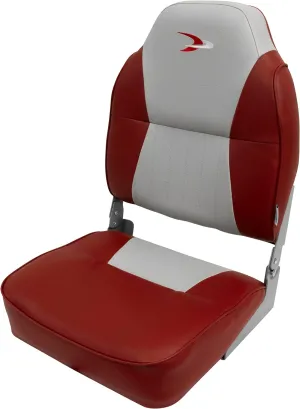 Wise Contoured Folding High Back Boat Seat