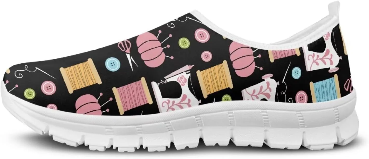 Women Slip On Tennis Shoes Womens Non Slip Work Shoes Casual Sneakers