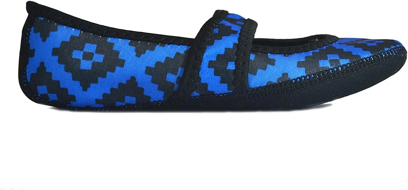 Women's Betsy Lou Fuzzies Slipper, Blue Diamond, X-Large