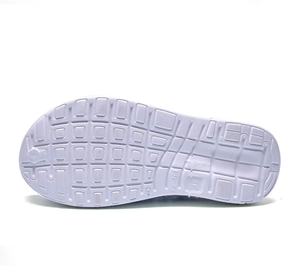 Womens Gardening Clogs Non-Slip Hole Breathable Lightweight Slippers Summer Beach Bathroom Sandals Indoor Outdoor Shoes Slip On