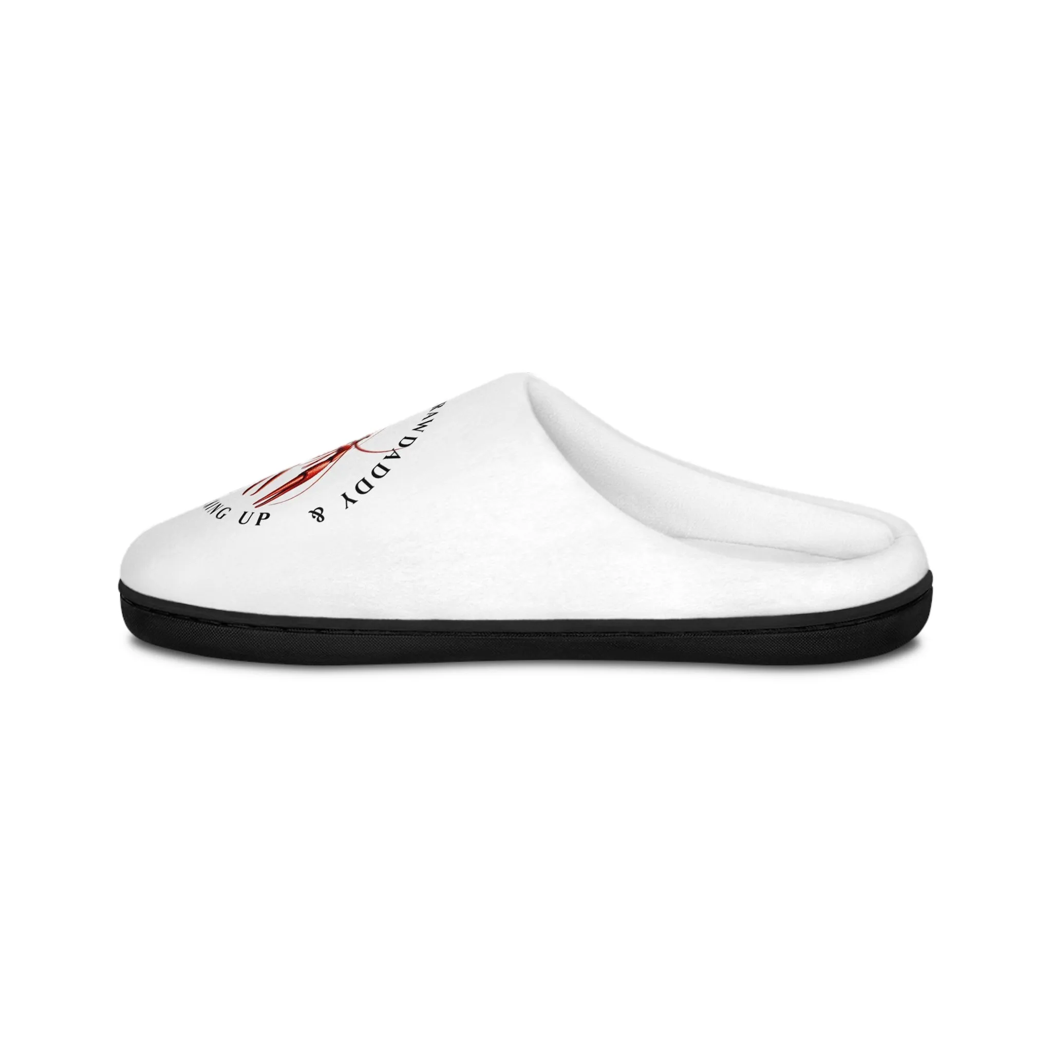 Women's Indoor Slippers,  Comical Aspect, Crawfish Themed Design, Crawfish Season, "I ain't your Crawdaddy" with the Life on the Bayou Collection