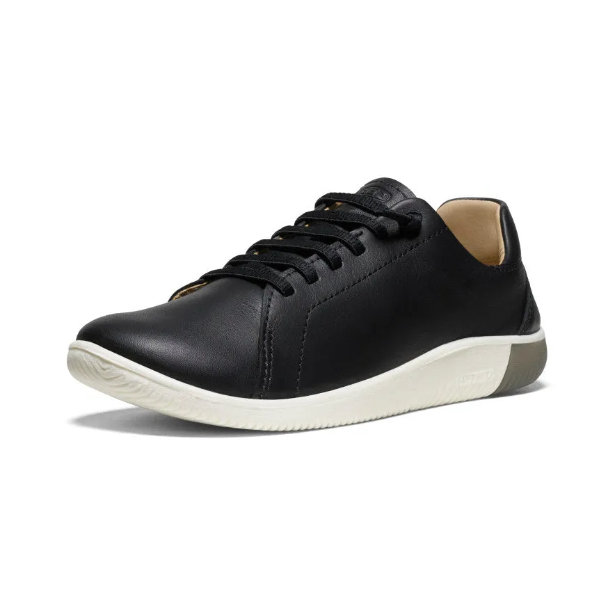 Women's KNX Leather Sneaker - Black/Star White