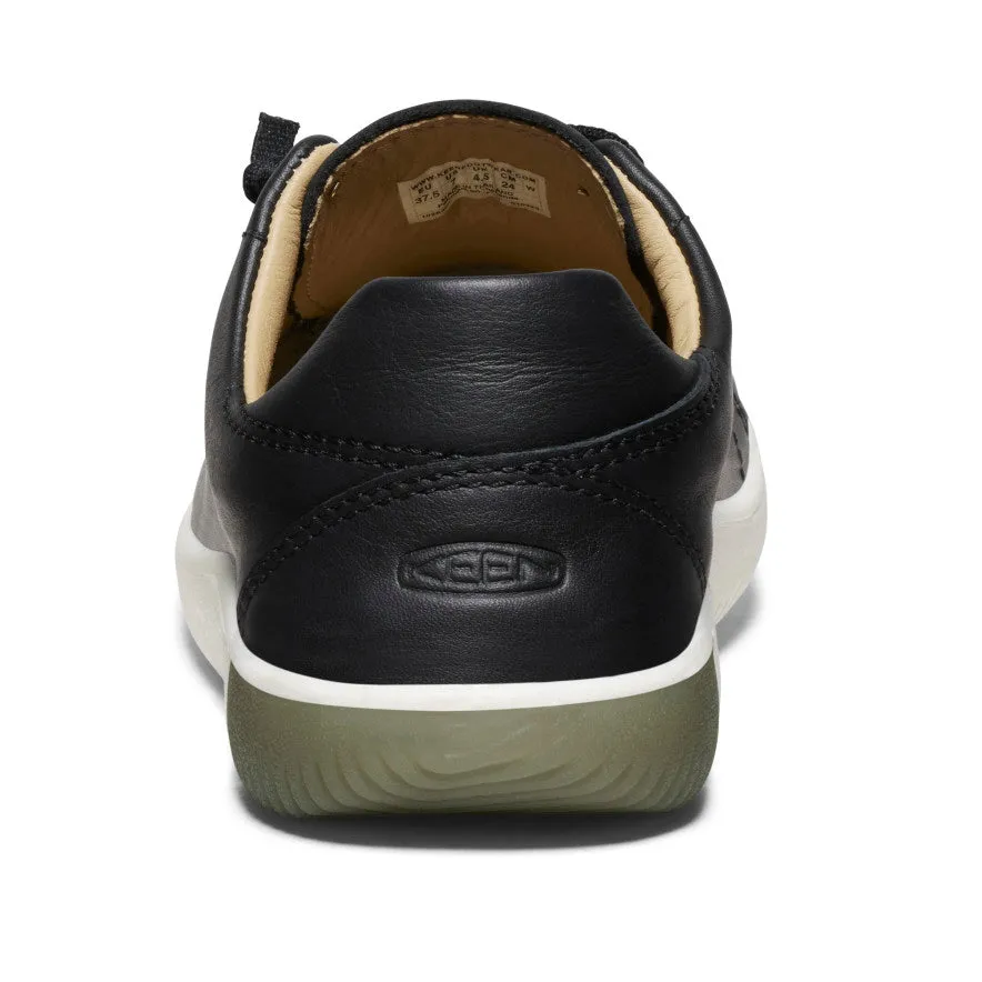Women's KNX Leather Sneaker - Black/Star White