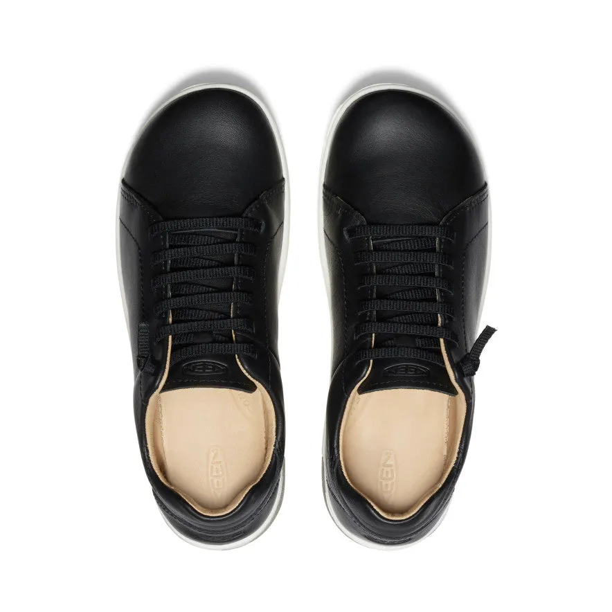 Women's KNX Leather Sneaker - Black/Star White