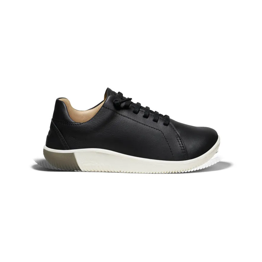 Women's KNX Leather Sneaker - Black/Star White