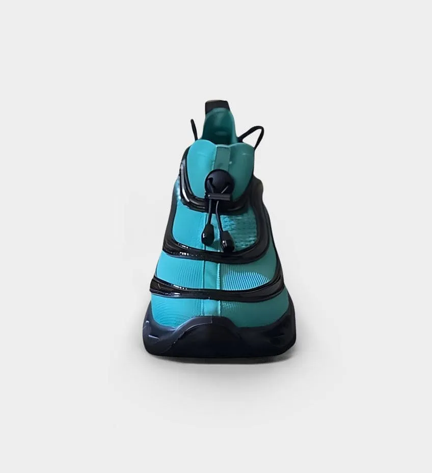 WOMENS LUXE CUSHIONED LOW TOPS SEAFOAM