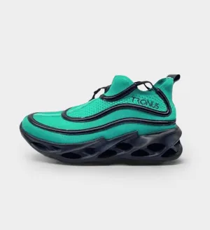 WOMENS LUXE CUSHIONED LOW TOPS SEAFOAM
