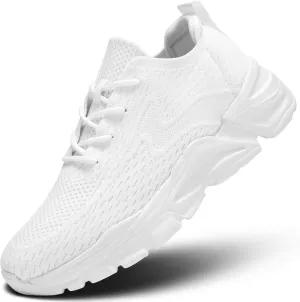 Womens Running Shoes Slip-on Walking Tennis Sneakers Lightweight Breathable Casual Soft Sole Mesh Workout Sports Shoes