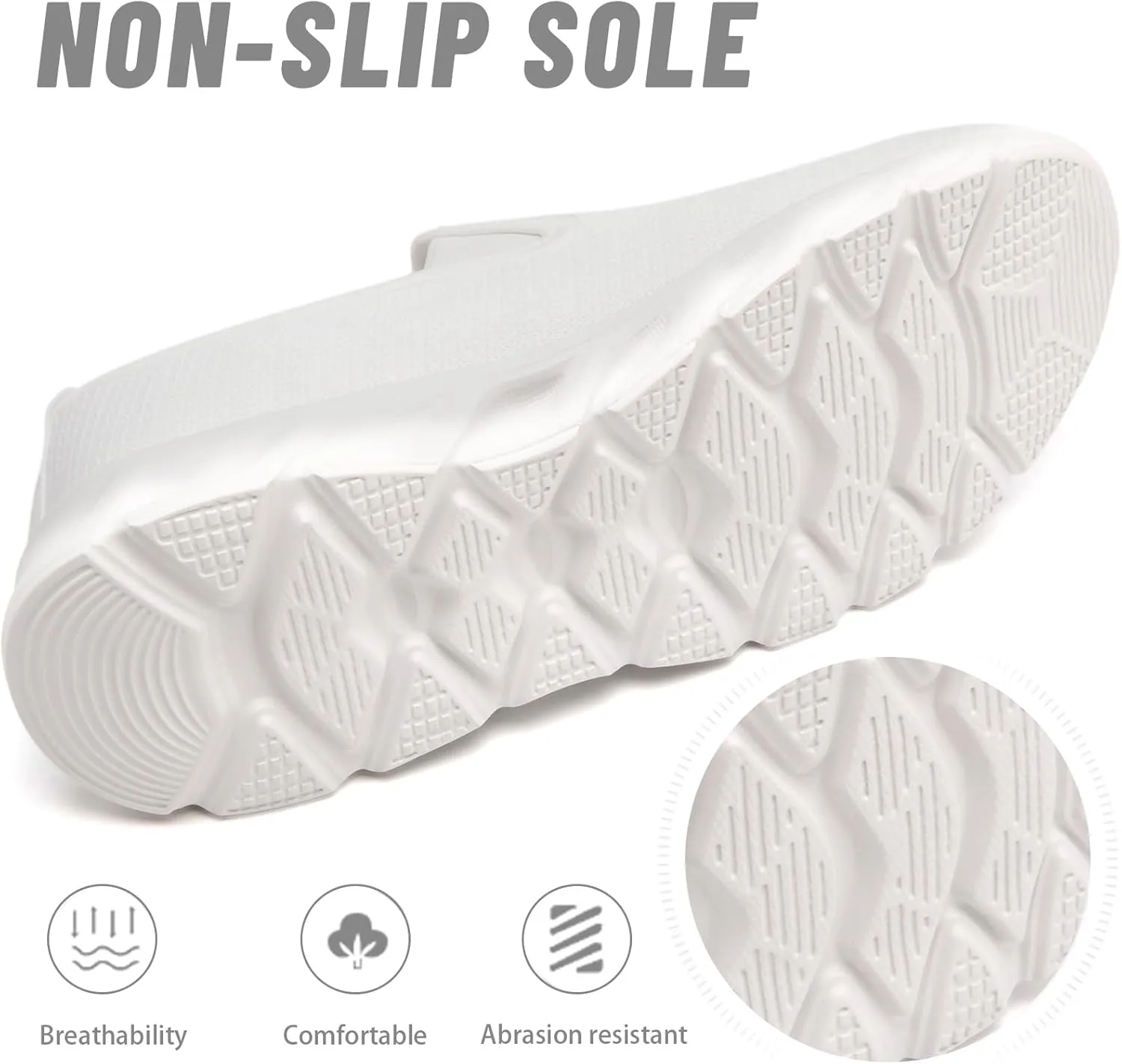 Womens Running Tennis Walking Gym Slip on Shoes Athletic Sneakers Workout Fitness Hiking Shoe