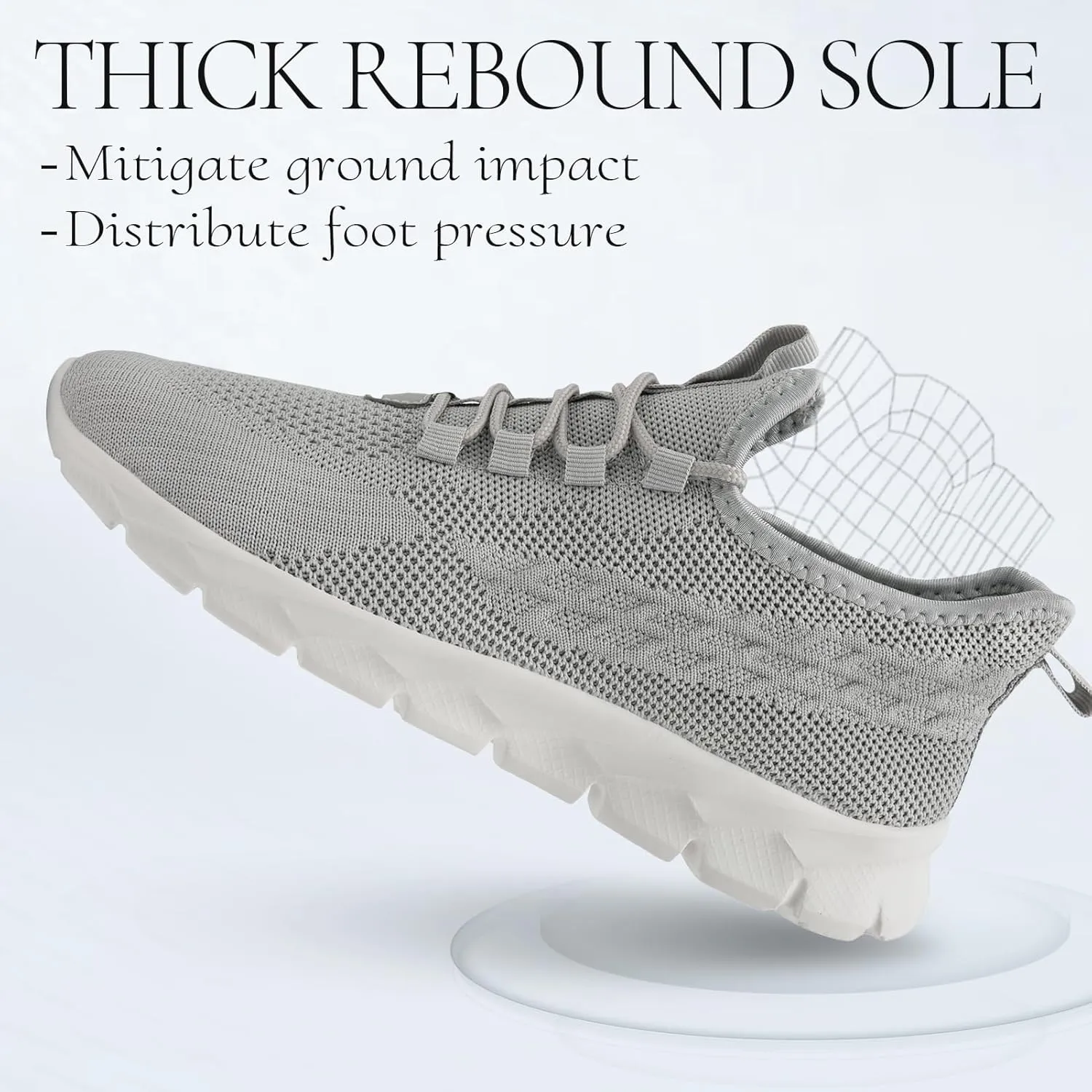 Womens Shoes Running Walking Tennis Slip on Sneakers for Comfortable Breathable Casual Ladies