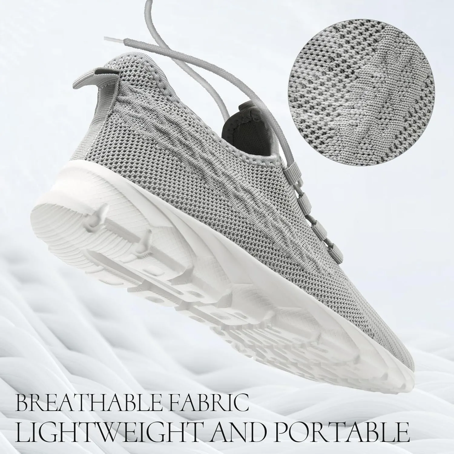 Womens Shoes Running Walking Tennis Slip on Sneakers for Comfortable Breathable Casual Ladies