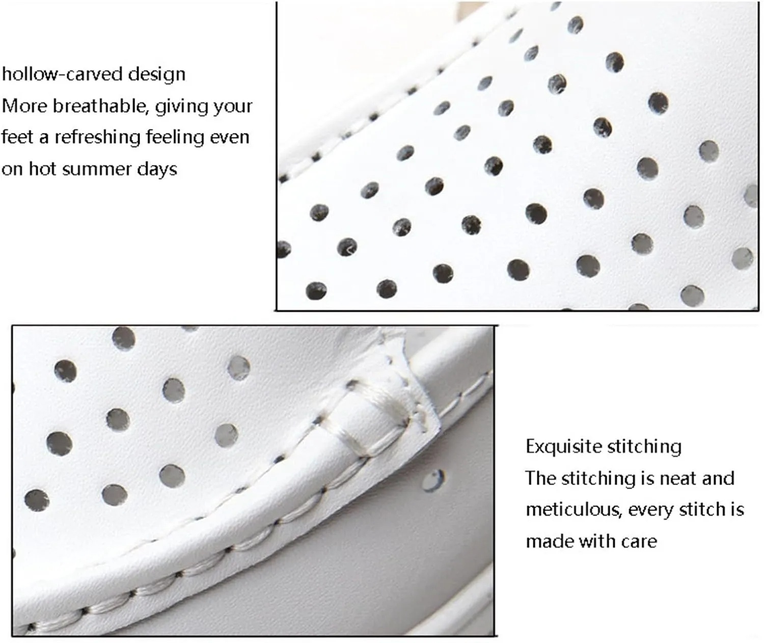 Womens Slip-On Orthopedic Nursing Shoes, Women's Summer Hollow Breathable Platform Non-Slip Nurse Shoes, Shoes for Standing All Day for Women Hospital Work