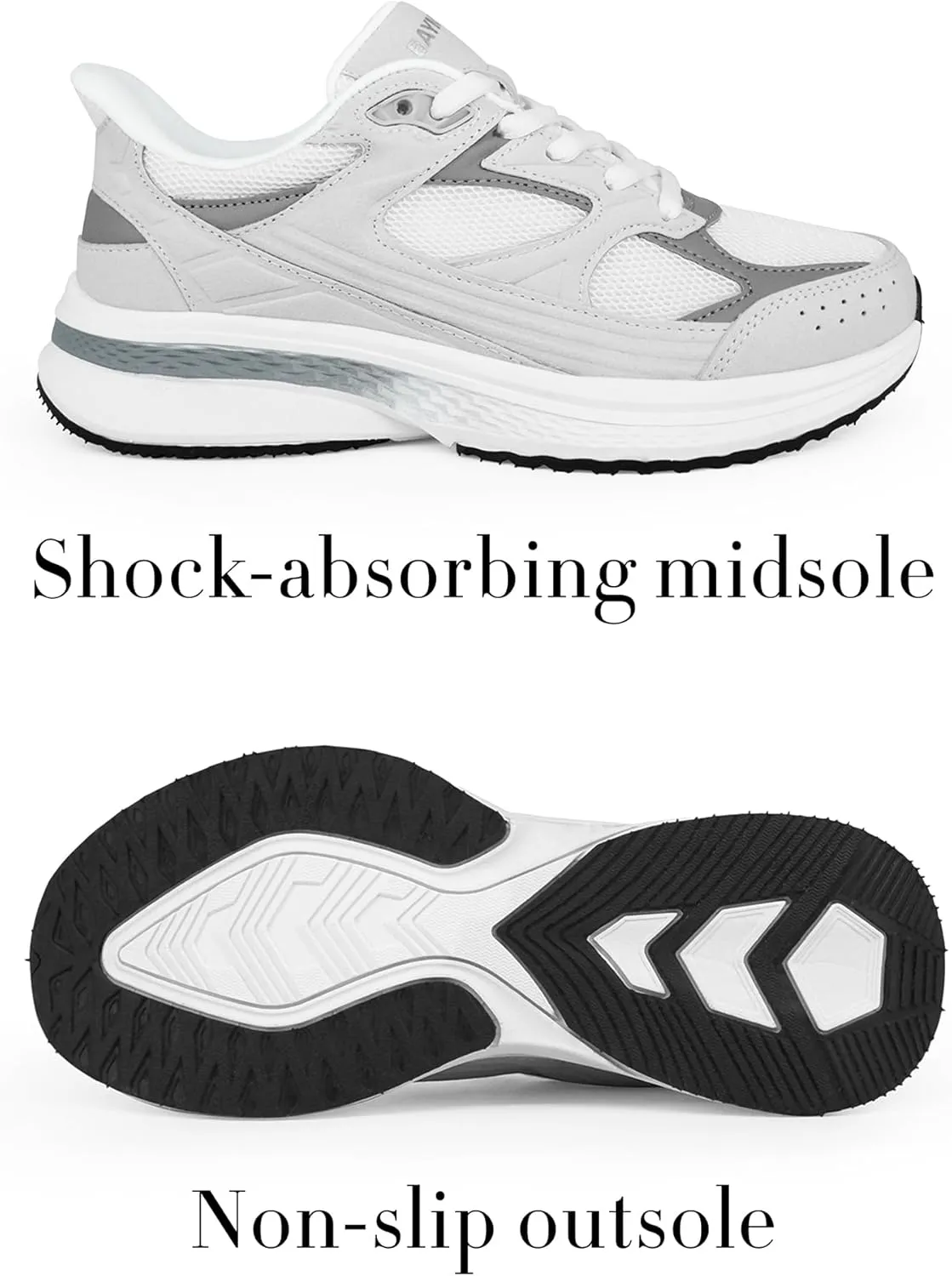 Women’s Slip On Retro Shoes Breathable Mesh Lightweight Tennis Sneakers for Athletic Walking Gym Workout