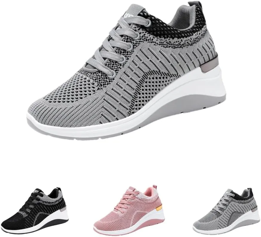 Womens Slip On Sneakers Hands-Free Non Slip Walking Shoes Breathable Lightweight Casual Comfortable Arch Support Fashion Sneakers for Woman Tennis Gym Travel Work Workout Zapatillas