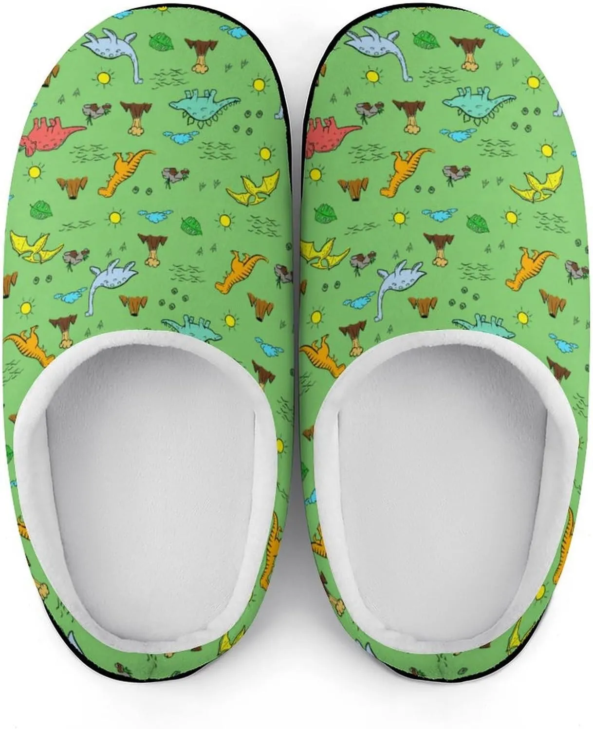 Womens Slippers Comfy Bedroom Slip-On Shoes Ladies Halloween Slippers Cotton House Slipper Indoor Memory Foam Slippers