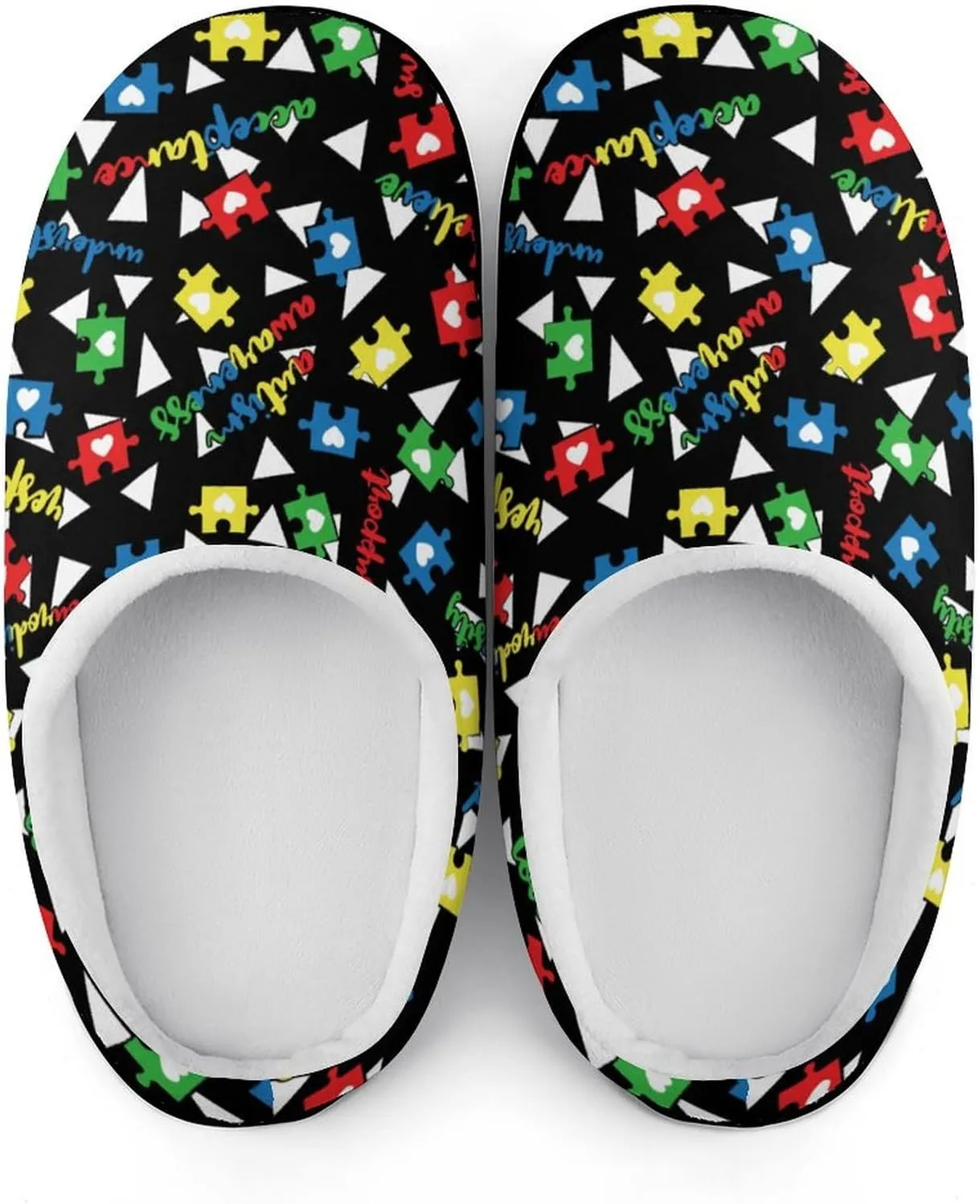 Womens Slippers Soft Bedroom Slip-On Shoes Ladies Halloween Cute Ghosts Slippers Cotton House Slippers Indoor Outdoor
