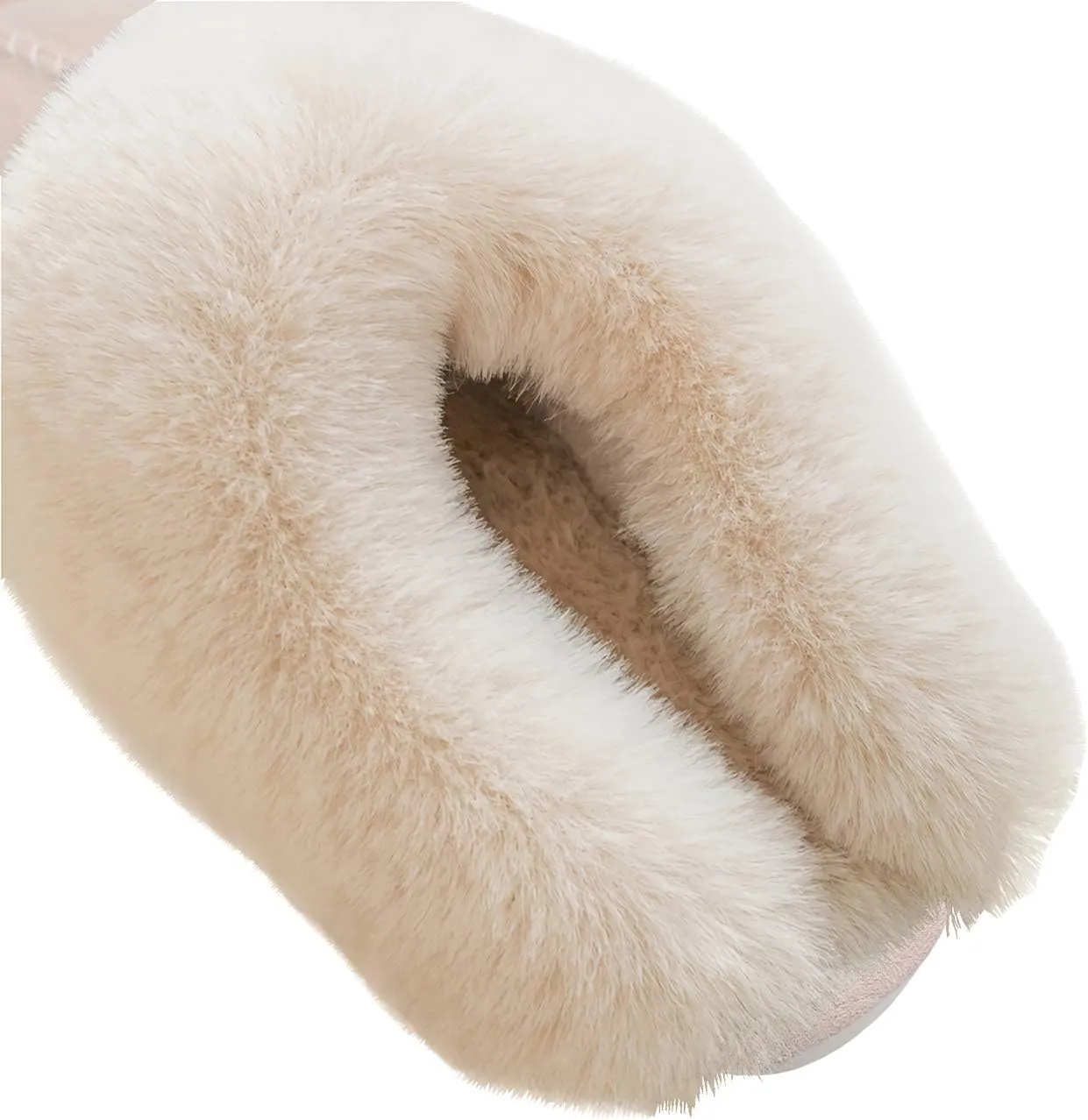 Women's Slippers Soft Plush Winter Warm House Shoes Slip on Memory Foam Fluffy Fur Slippers