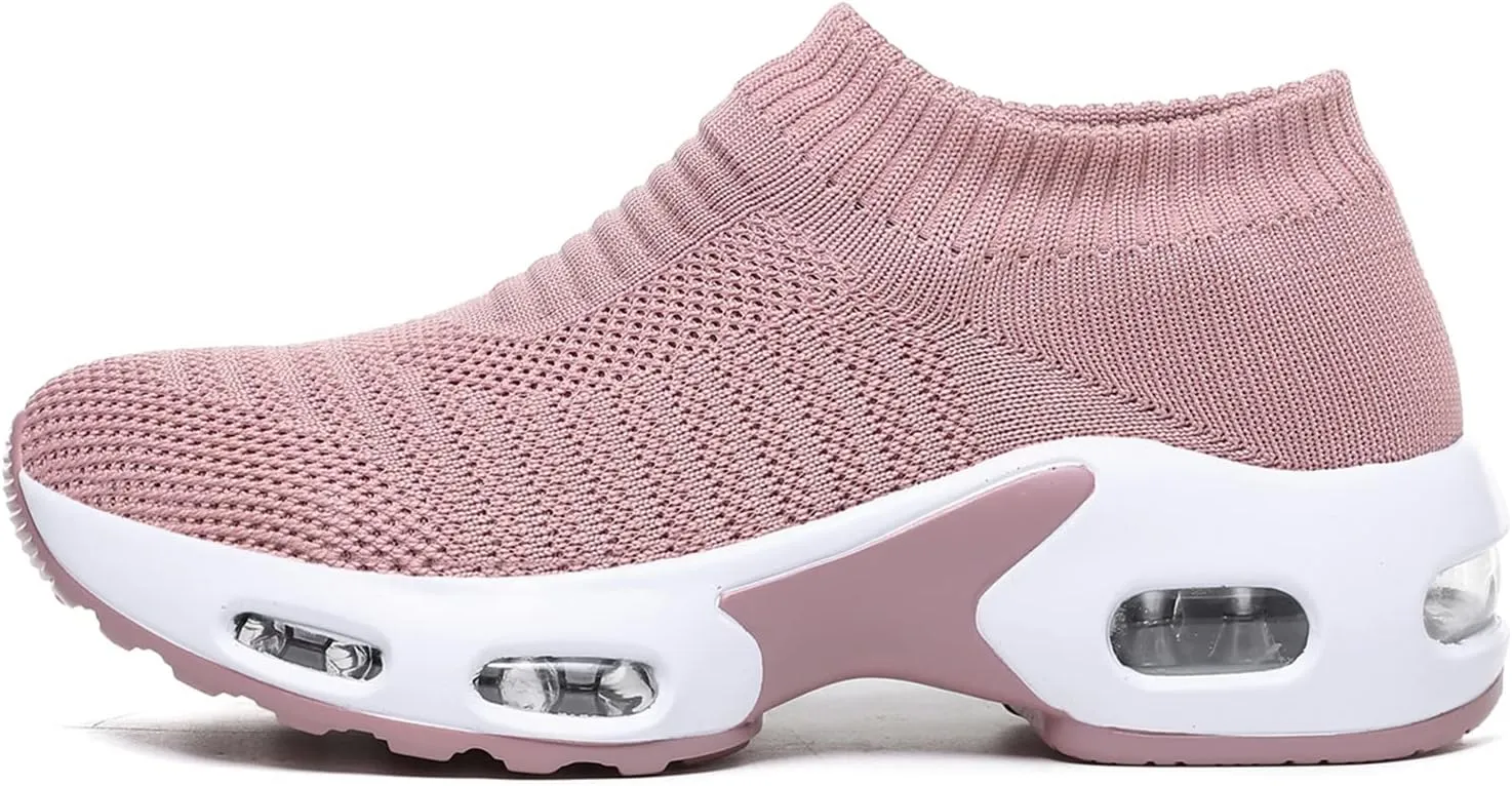 Women's Walking Shoes Cover Wearing Socks Sports Shoes mesh Breathable Casual Sports Shoes Running Shoes Nursing Work Shoes