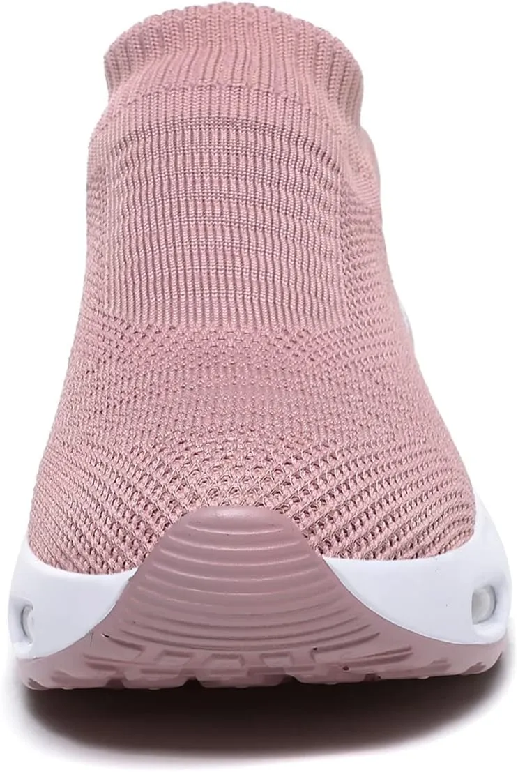 Women's Walking Shoes Cover Wearing Socks Sports Shoes mesh Breathable Casual Sports Shoes Running Shoes Nursing Work Shoes