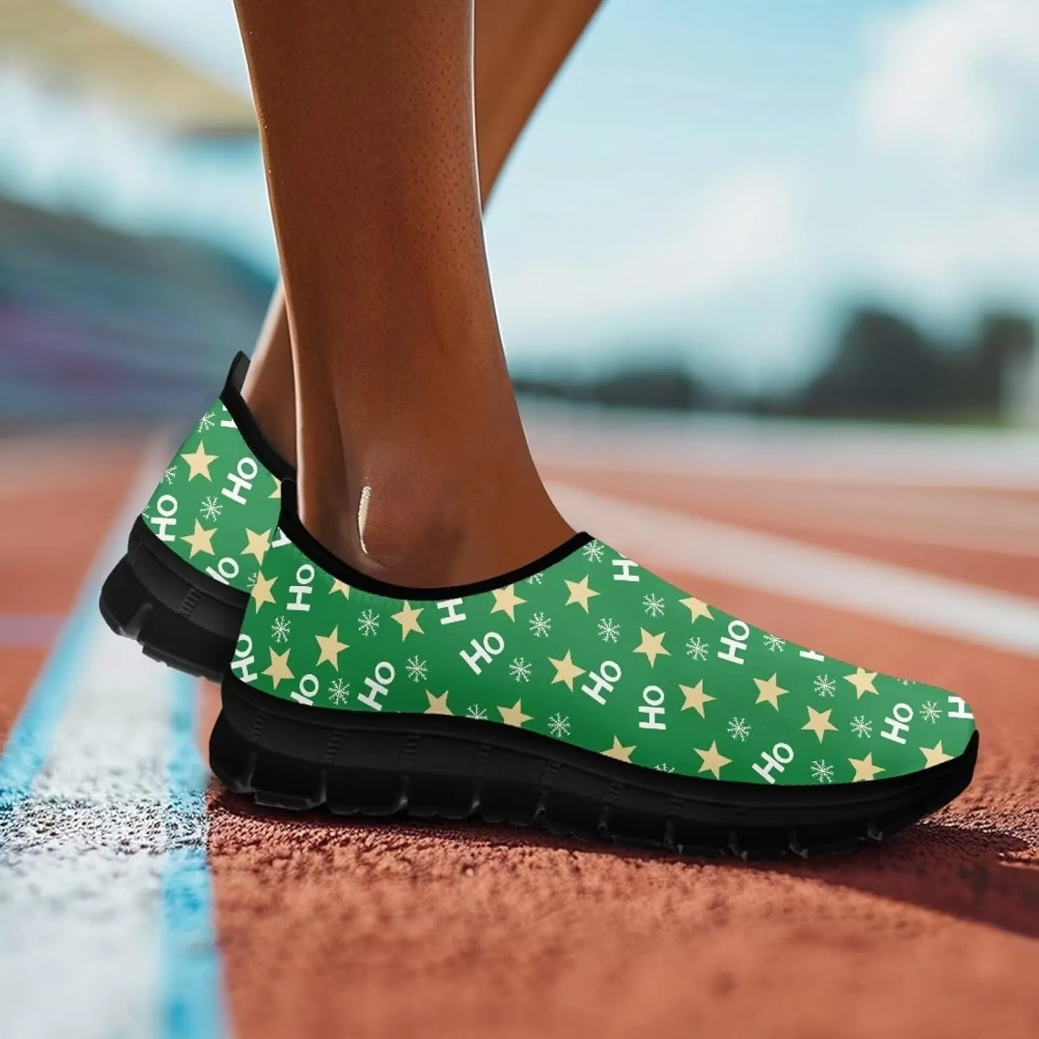 Women's Walking Workout Shoes Causal Outdoor Running Hiking Shoes Exercise Slip-On Non-Slip Sneaker for Women US 5.5-11.5
