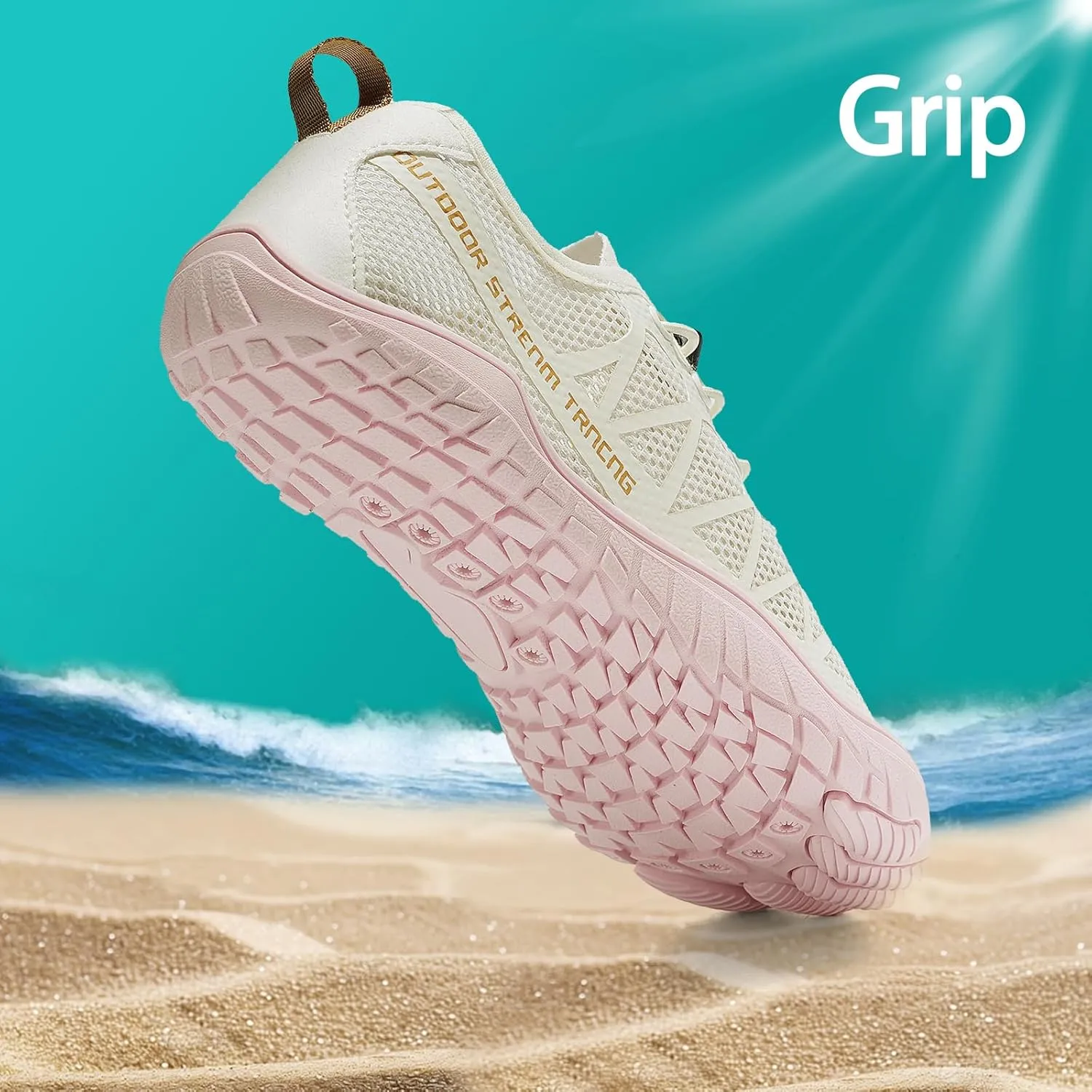 Women's Water Shoes Lightweight Aqua Shoes for Beach Swim Pool Kayaking