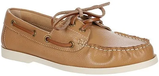 XAPPEAL Palmer - Women's Closed Toe Leather Lace-Up Boat Shoes
