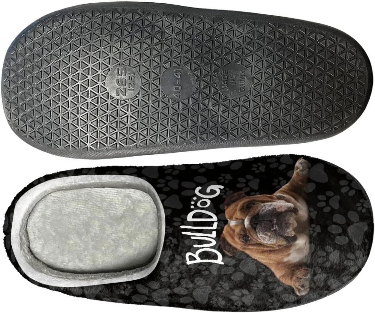 Xoenoiee Warm Slippers for Men Women Soft Comy House Slippers Lightweight Slip-On Fluffy Bedroom Home Shoes