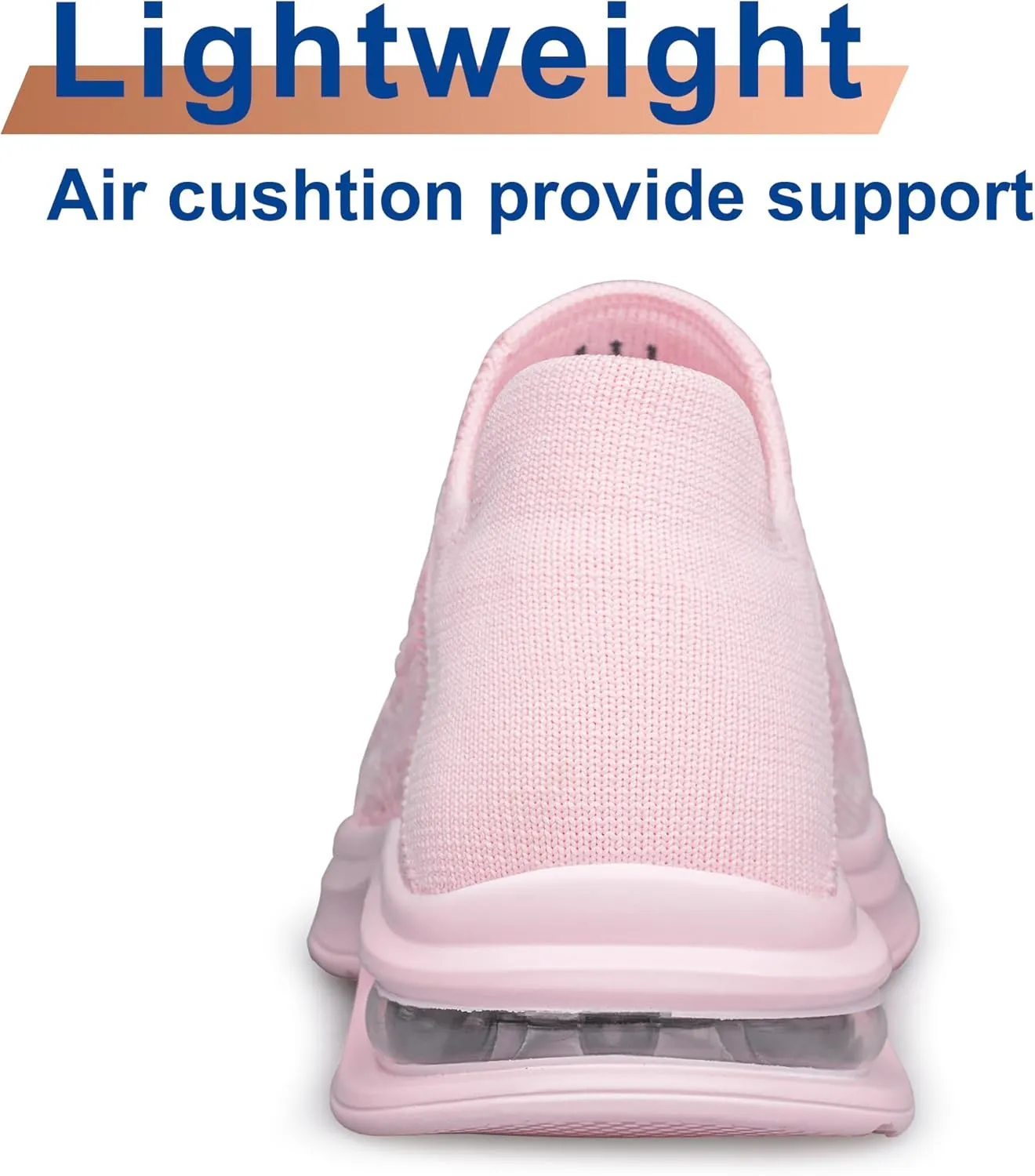 YHOON Womens Walking Shoes Slip on Running Shoes Lightweight Workout Gym Shoes Breathable Casual Sneakers