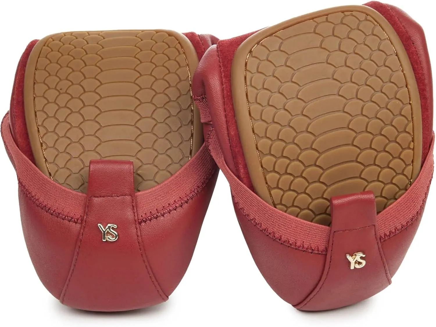 Yosi Samra Samara Womens Classic Leather Foldable Ballet Flat