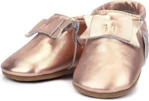 Zutano Unisex Baby Leather Moccasins, Slip Resistant, Soft-Sole Stay On Baby Shoes